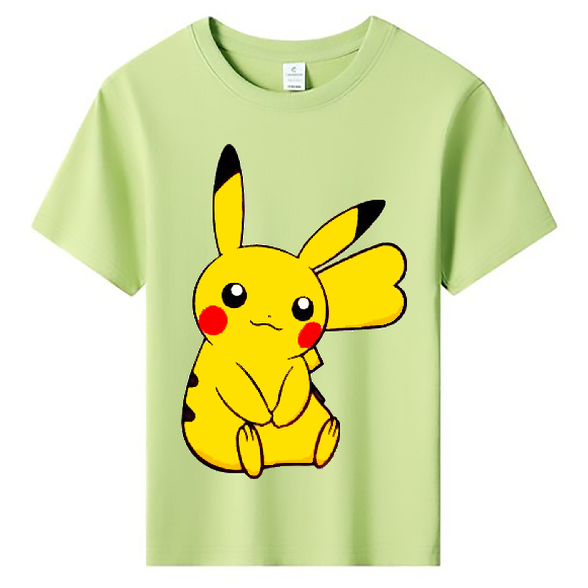 （画像用） ポケットモンスター Pokémon 綿100％キッズTシャツ（フロントプリント）